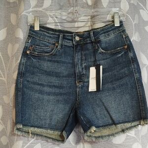 Judy Blue Sunny Days Ahead Denim Blue Women's Shorts size M